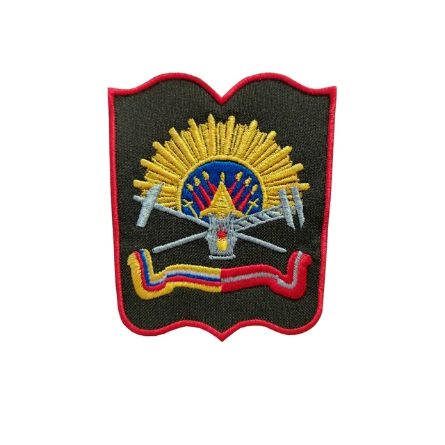 Парадный шеврон ВА МТО (ОАБИИ) г. Омск Красный кант