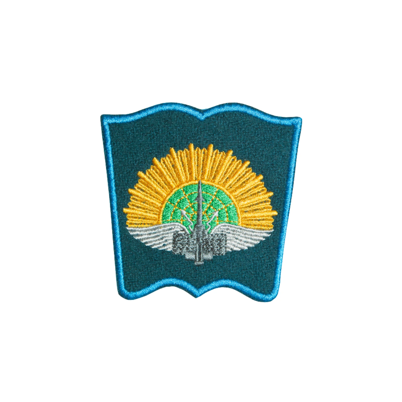 Парадный шеврон академии ЯВВУ ПВО г. Ярославль