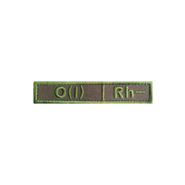Шеврон Группа крови O(I) Rh-