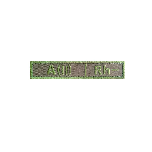 Шеврон Группа крови A (II) Rh-